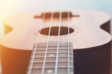 Ukulele guitar background