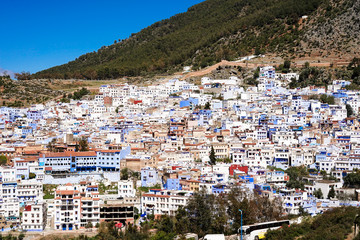 Fototapeta premium The beauty of Chefchaouen, Blue City of northwest Morocco