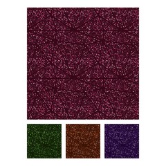 Fototapeta premium Repeat Seamless Pattern with Glitter Effect and Triangles