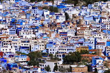 The beauty of Chefchaouen, Blue City of northwest Morocco