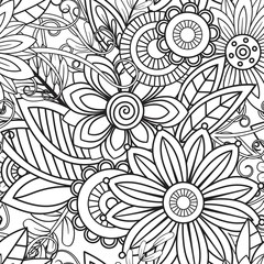 Floral seamless pattern