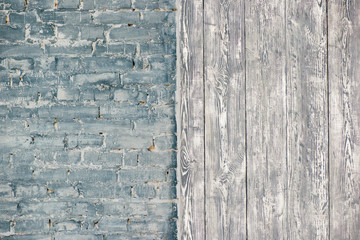 Gray brick wall background. Texture of painted brick.
