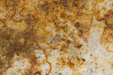Close-up rust plate surface, grunge texture