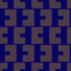 Geometric seamless patternin retro memphis style, fashion 80s - 90s. Hipster background with abstract geometric figures.