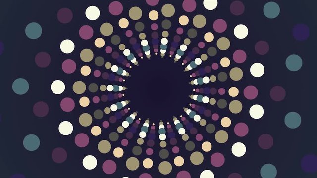 A very special kaleidoscopic made out of animated lines. Kaleidoscope of Colors . Abstract Patterns