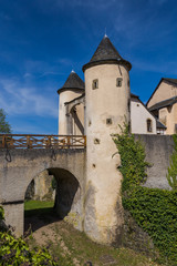 Fototapeta na wymiar Bourglinster castle in Luxembourg