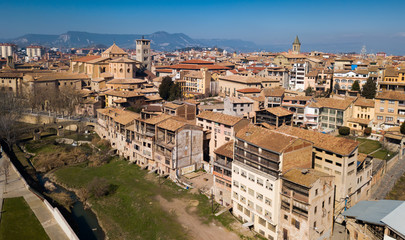 Fototapeta na wymiar Historical district of Vic, Spain