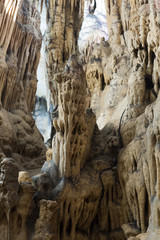 Picture of cave Grotte des Demoiselles illuminated inside