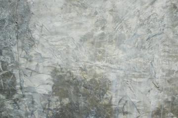 Background and texture of gray cement wall. Crack cement surface.