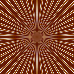 Obraz premium Abstract ray background - hypnotic vector illustration from striped rays