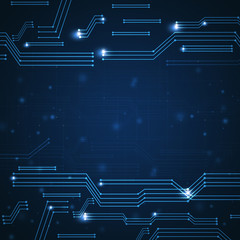 Abstract Graphic Digital Scheme