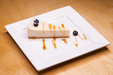 Cheesecake on a Plate