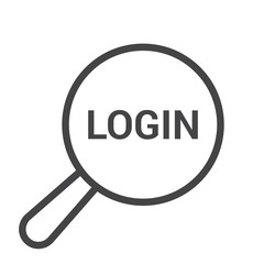 Magnifying Optical Glass With Words Login