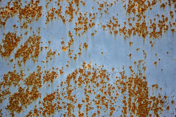 Texture of metal with rust