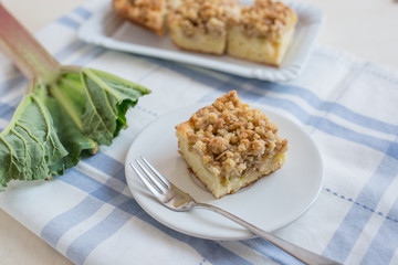 Rhabarber Kuchen 