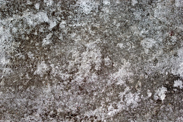 Dirty snow texture for background. Closeup photo