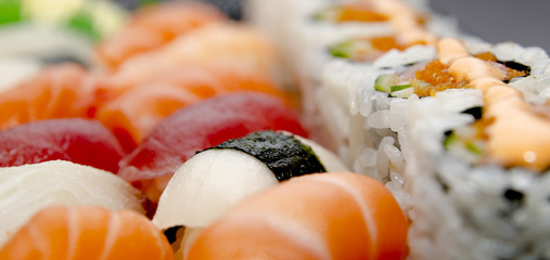 Fresh Sushi Dinner