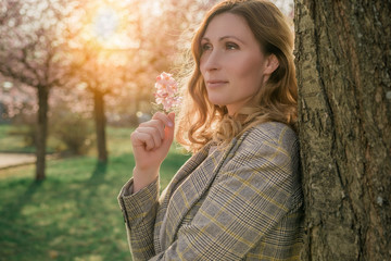 Frau frühling
