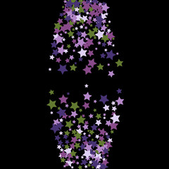 Stars confetti background. Celebration confetti decoration. Rich VIP premium design