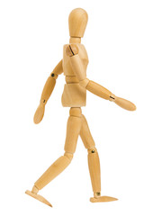 walking figure step action