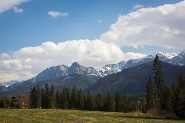Giewont mount in Tatra mountains, Poland