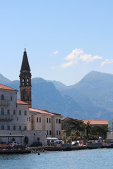 Fototapeta premium Perast town, Montenegro