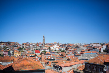 Skyline de Oporto, Portugal.