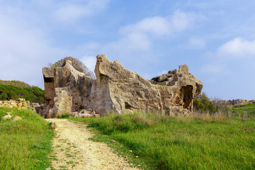 Ancient ruins. Cyprus