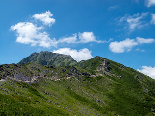 Fototapeta premium 北岳の尾根