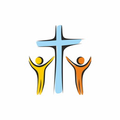 Church logo. Worshipers of Jesus Christ