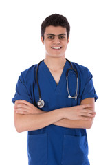 hanging stethoscope