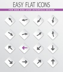Arrows icons set