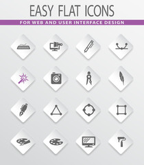 Design icons set