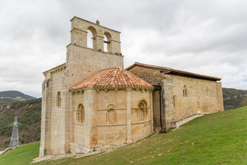 Fototapeta na wymiar San Pantaleón de Losa, Burgos