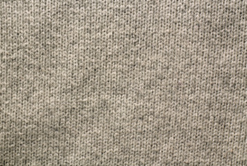 Gray color knitting pattern.