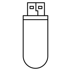 usb memory corporate icon vector illustration design