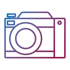 photographic camera isolated icon vector illustration design