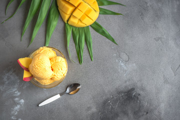 Mango Ice Cream