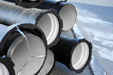 Ceramic sewer pipe