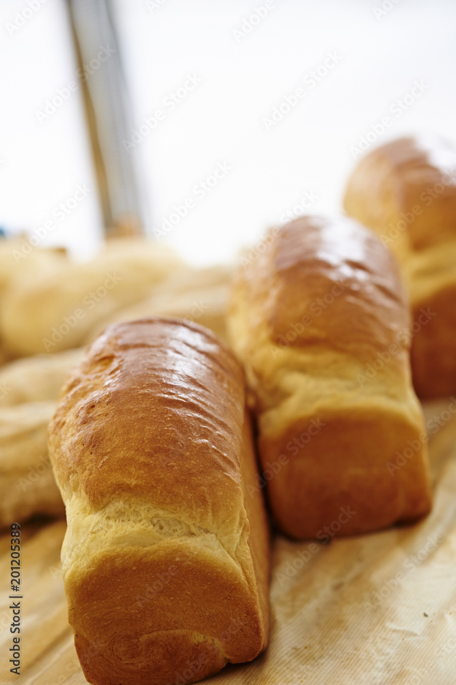 Wall mural bread