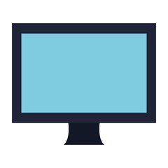 computer display isolated icon vector illustration design