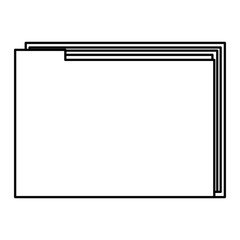 file folder isolated icon vector illustration design