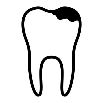 Zahnmedizin Icon - Karies
