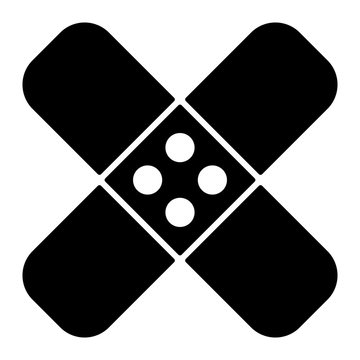 Medizin & Gesundheit Icon - Pflaster