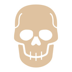 Medizin & Gesundheit Icon - Schädelknochen