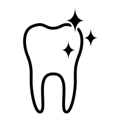 Zahnmedizin Icon - Zahnglanz