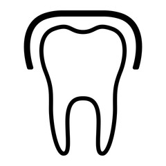 Zahnmedizin Icon - Zahnschmelz