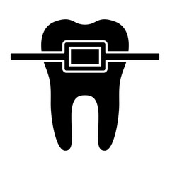 Zahnmedizin Icon - Zahnspange