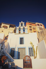Small orthodox church at Fira,Santorini