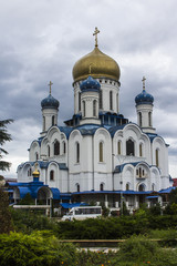 Fototapeta na wymiar Orthodox Church in Uzhhorod. Ukraine